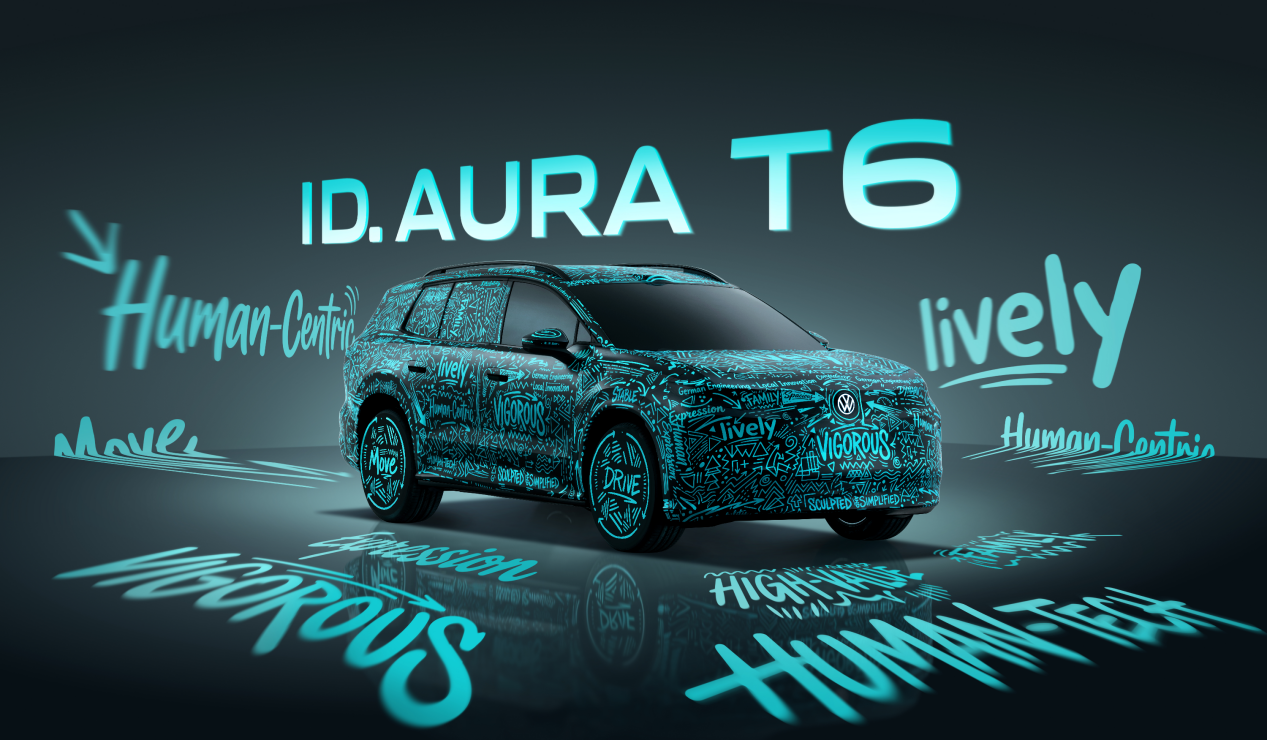全新新能源首款SUV ID. AURA T6登场，车展见